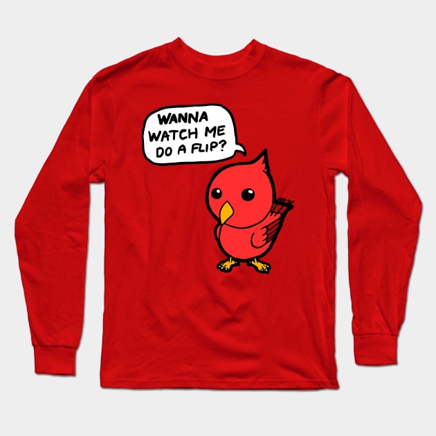 Flip the Bird Long Sleeve T-Shirt by Eternal_Saber